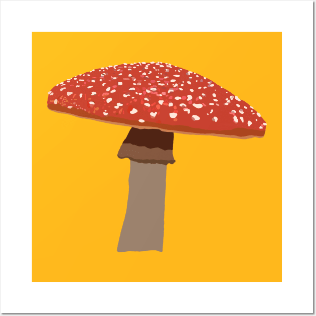 Mushroom Wall Art by ElviaMontemayor